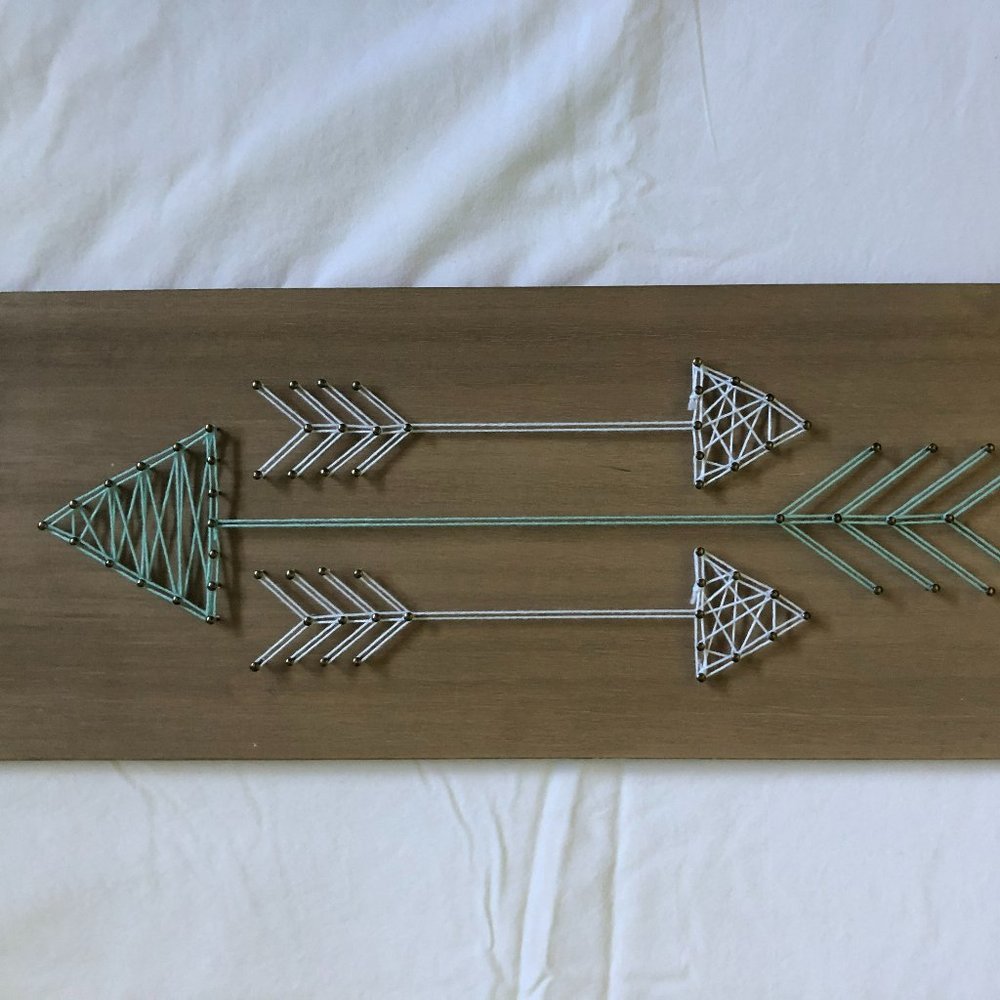 Rustic String Arrow Art Décor